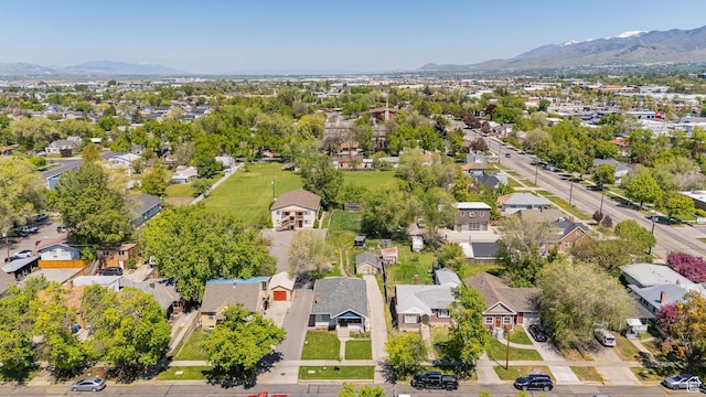 141 W 400 N, Logan, UT 84321 - aerial view of residential area with mountains
