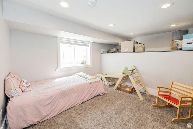 141 W 400 N, Logan, UT 84321 - carpeted bedroom with recessed lighting