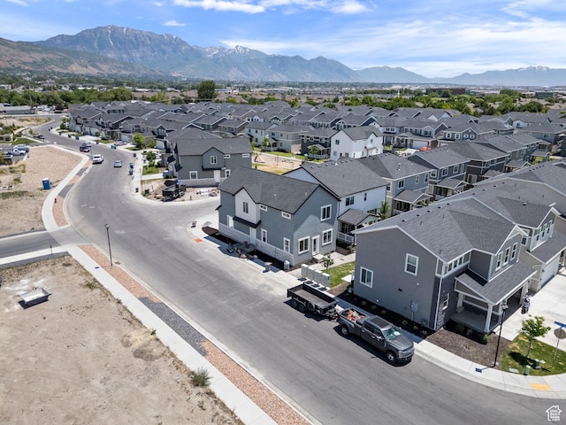 295 N 1580 W Unit 101, Pleasant Grove, UT 84062 - aerial perspective of suburban area featuring a mountainous background