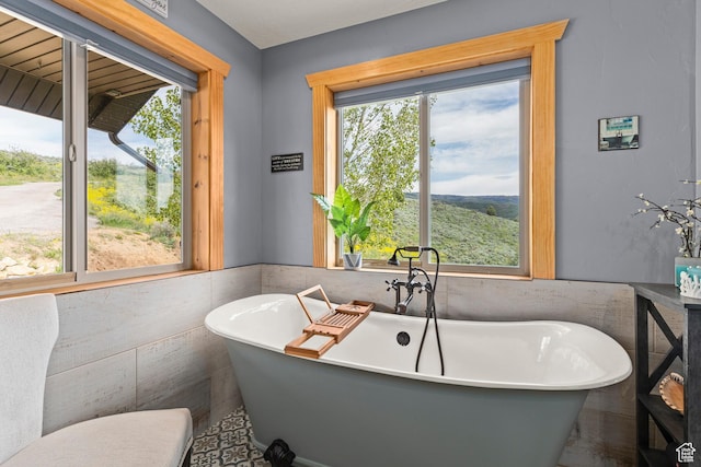 2013 N River View Cir, Huntsville, UT 84317 - full bathroom with a freestanding tub