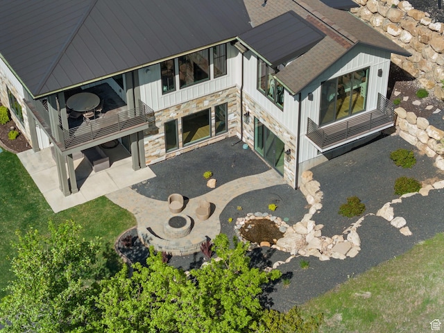 732 S Nebo Cir, Woodland Hills, UT 84653 - view from above of property