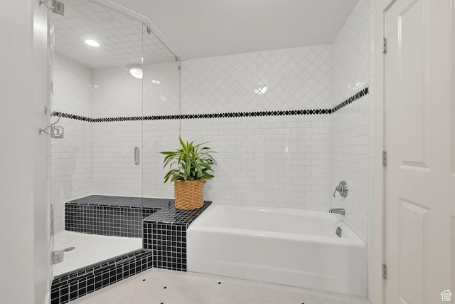 1274 E Chandler, Salt Lake City, UT 84103 - full bath with tiled shower and a bathtub