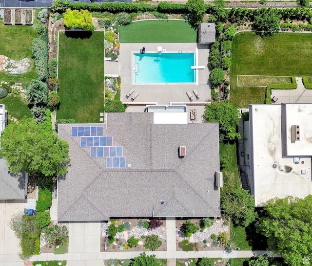1274 E Chandler, Salt Lake City, UT 84103 - bird's eye view of a pool