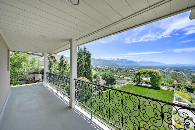 1274 E Chandler, Salt Lake City, UT 84103 - balcony with a mountain view