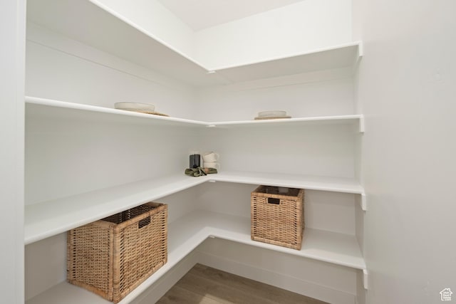 view of pantry