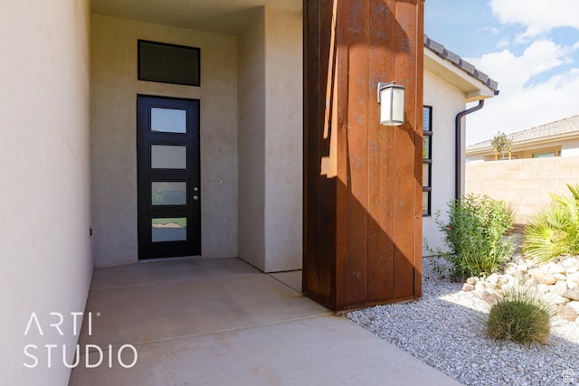 3551 E 3050th St S, St George, UT 84790 - entrance to property with stucco siding
