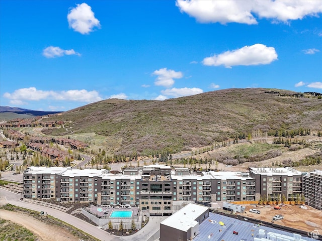 aerial view of mountains