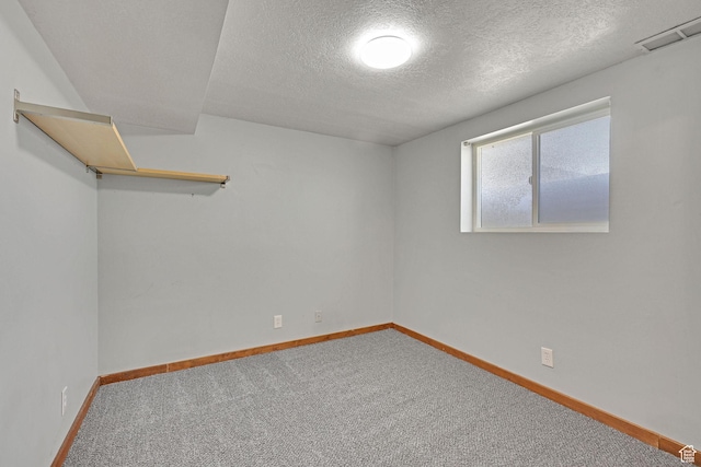 621 W 920 N, Orem, UT 84057 - carpeted spare room featuring a textured ceiling and baseboards