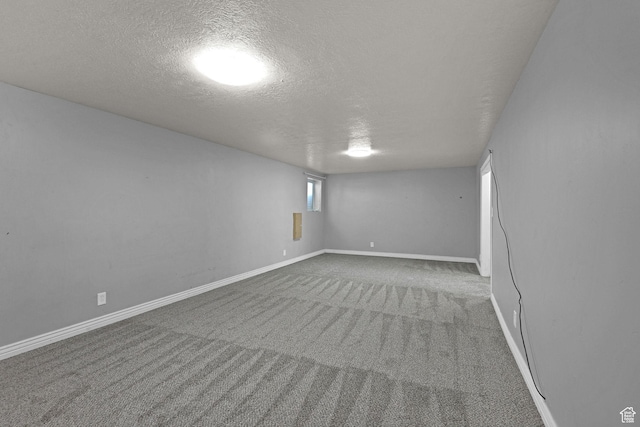 621 W 920 N, Orem, UT 84057 - below grade area with a textured ceiling, carpet floors, and baseboards