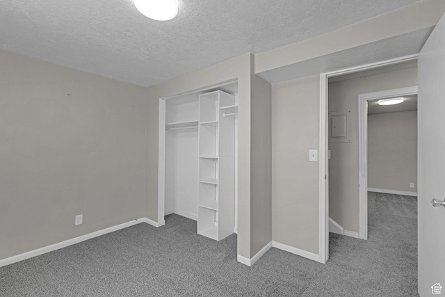 621 W 920 N, Orem, UT 84057 - unfurnished bedroom with carpet floors, a textured ceiling, baseboards, and a closet