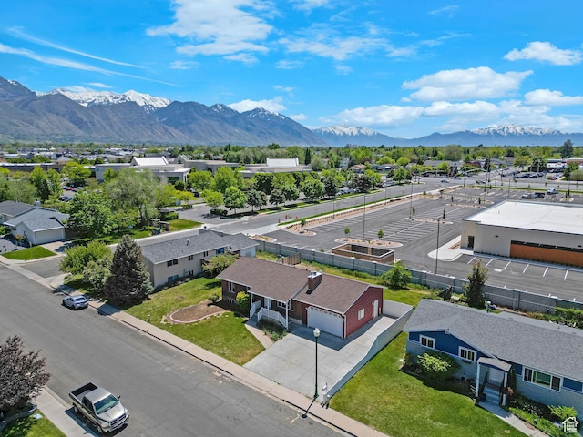 621 W 920 N, Orem, UT 84057 - aerial view of residential area with mountains