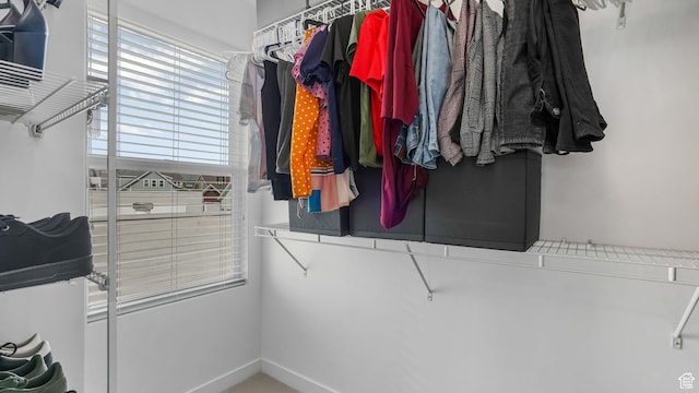 view of spacious closet