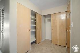 closet with a heating unit