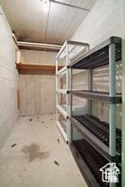 view of storage room