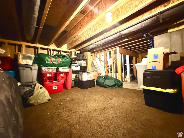 980 Woodstock Dr, North Salt Lake, UT 84054 - view of unfinished basement