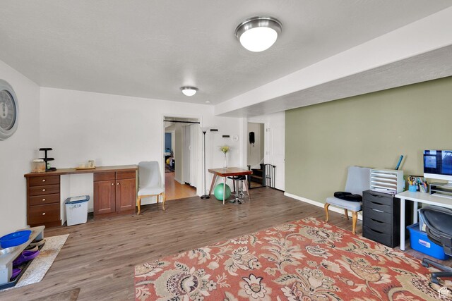 980 Woodstock Dr, North Salt Lake, UT 84054 - home office featuring wood finished floors and baseboards