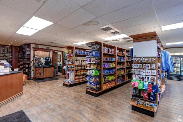 3000 Canyons Resort Dr Unit 3716, Park City, UT 84098 - basement with a drop ceiling and wood finished floors