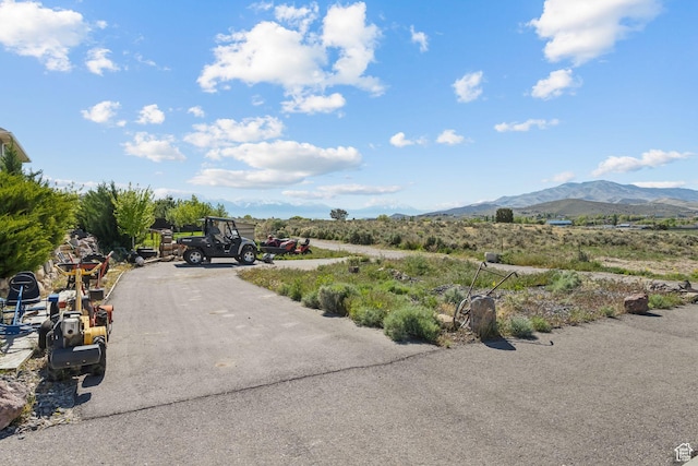 9288 N Harmony Way, Eagle Mountain, UT 84005 - view of street with a mountain view