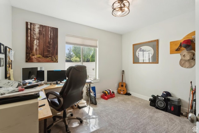 9288 N Harmony Way, Eagle Mountain, UT 84005 - carpeted home office with baseboards