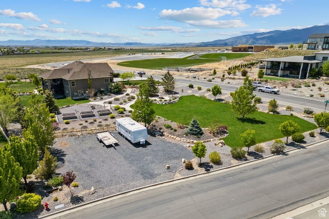 9288 N Harmony Way, Eagle Mountain, UT 84005 - aerial view of a mountainous background