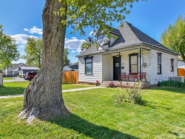 489 E Center St, Heber City, UT 84032 - bungalow with a porch and roof with shingles