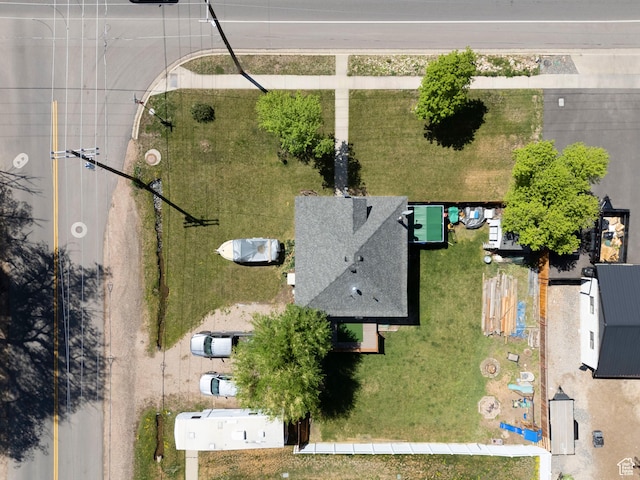 drone / aerial view