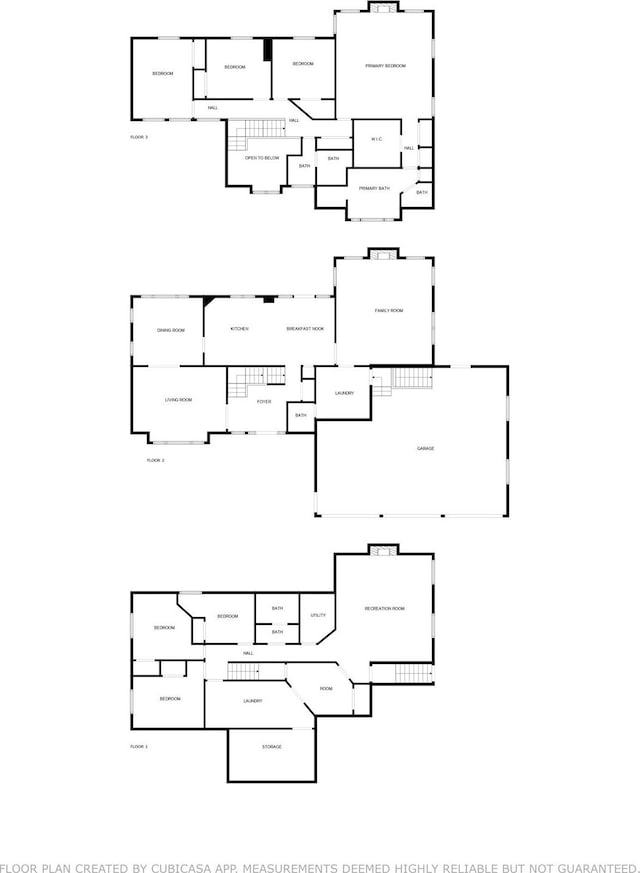 floor plan / room layout