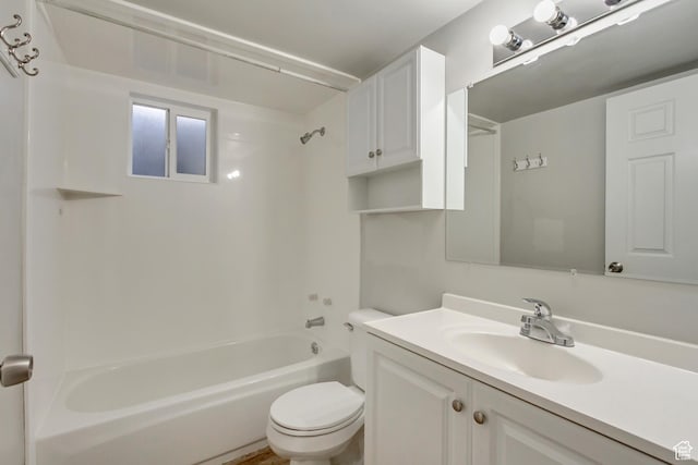 1145 S 350 W, Orem, UT 84058 - full bath featuring toilet, shower / bathtub combination, and vanity