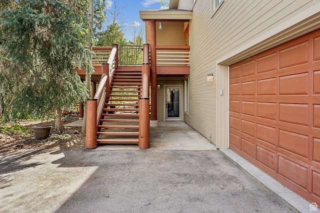 3339 W Big Spruce Way, Park City, UT 84098 - doorway to property with a garage