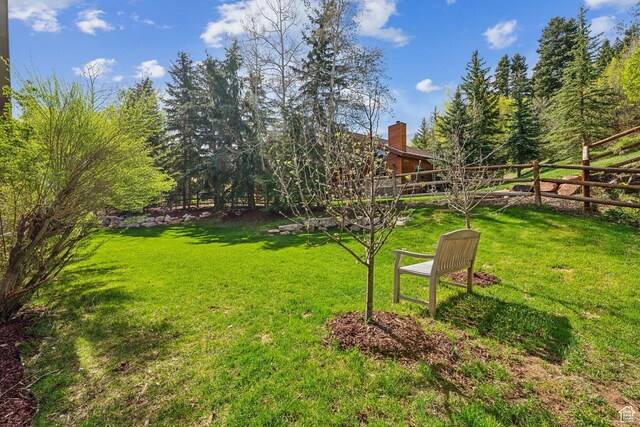 3339 W Big Spruce Way, Park City, UT 84098 - view of yard