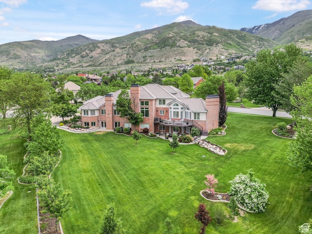 1971 Summerwood Dr, Farmington, UT 84025 - view of subject property with mountains