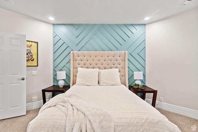 1971 Summerwood Dr, Farmington, UT 84025 - bedroom featuring carpet flooring, baseboards, and recessed lighting