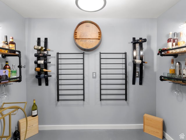 view of utility room