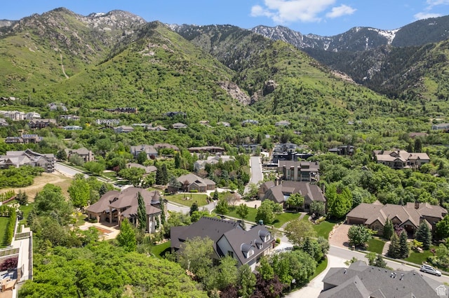 81 E Lone Hollow Dr S, Sandy, UT 84092 - aerial view of residential area with a mountainous background