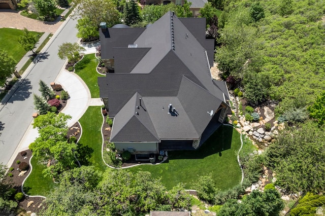 81 E Lone Hollow Dr S, Sandy, UT 84092 - view from above of property