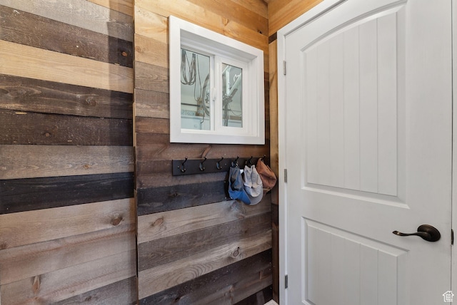 13312 N Highmark Ct, Kamas, UT 84036 - bathroom with wood walls