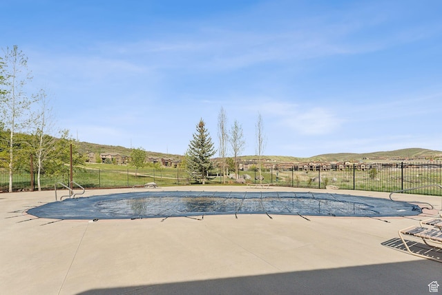 13312 N Highmark Ct, Kamas, UT 84036 - view of pool featuring fence and a patio