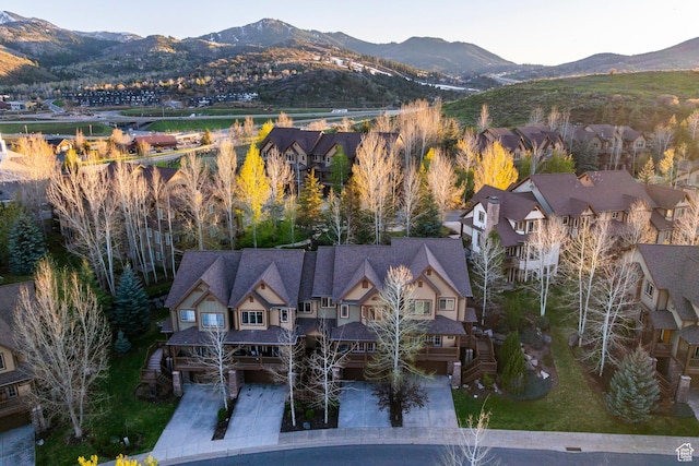 3033 Canyon Links Dr, Park City, UT 84098 - aerial view of residential area with mountains