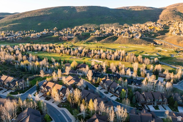 3033 Canyon Links Dr, Park City, UT 84098 - aerial view of property and surrounding area with nearby suburban area