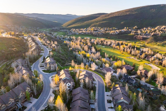 3033 Canyon Links Dr, Park City, UT 84098 - aerial view of property and surrounding area with nearby suburban area