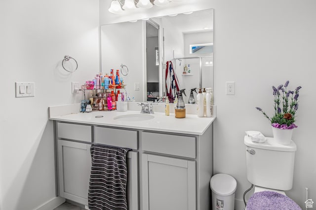 2994 S Tangent Peak Rd, Magna, UT 84044 - bathroom featuring vanity and toilet