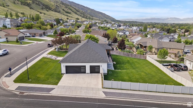 1885 N 2000 E, North Logan, UT 84341 - aerial view of residential area with a mountain backdrop
