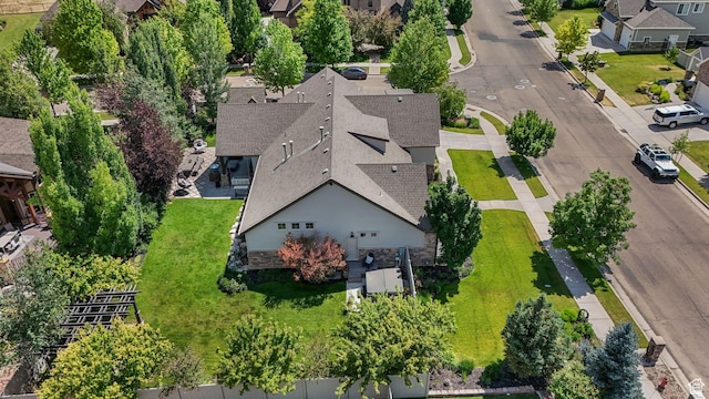 5982 N Rollins Ranch Rd W, Mountain Green, UT 84050 - aerial view of residential area
