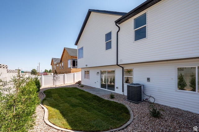 732 S Liberty Dr S, Cedar City, UT 84720 - rear view of property with central AC
