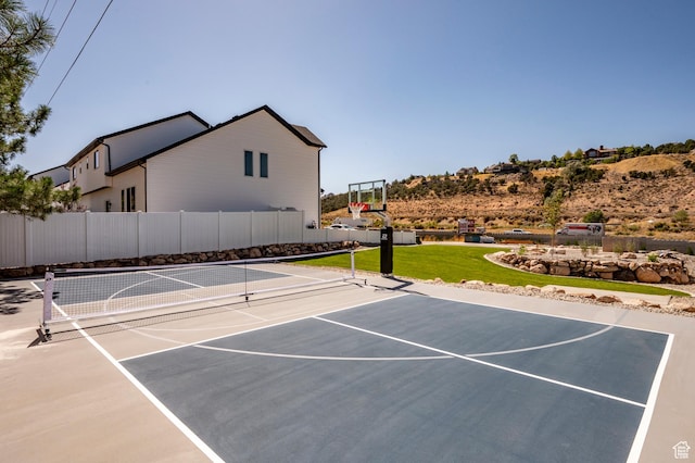 732 S Liberty Dr S, Cedar City, UT 84720 - view of tennis court featuring community basketball court