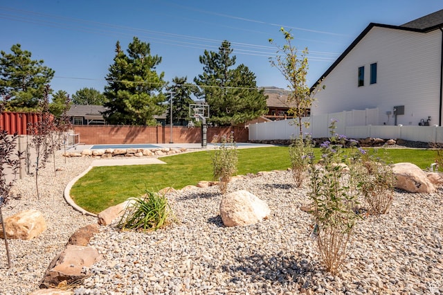 732 S Liberty Dr S, Cedar City, UT 84720 - view of yard featuring a swimming pool
