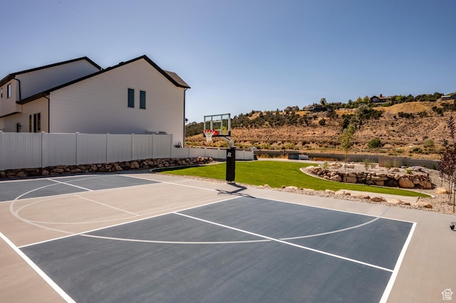 732 S Liberty Dr S, Cedar City, UT 84720 - view of sport court with basketball hoop