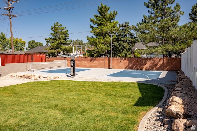 732 S Liberty Dr S, Cedar City, UT 84720 - view of sport court featuring basketball hoop