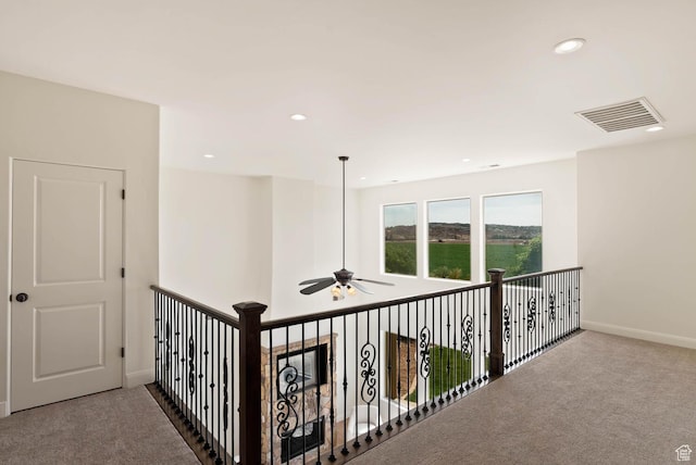 3134 S 355 W, Washington, UT 84780 - hall with carpet, recessed lighting, and baseboards