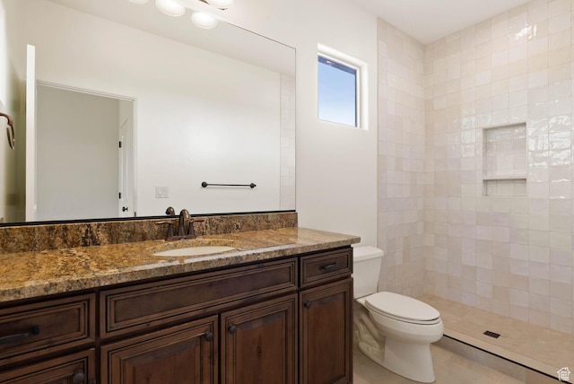 3134 S 355 W, Washington, UT 84780 - full bathroom with toilet, vanity, and a tile shower